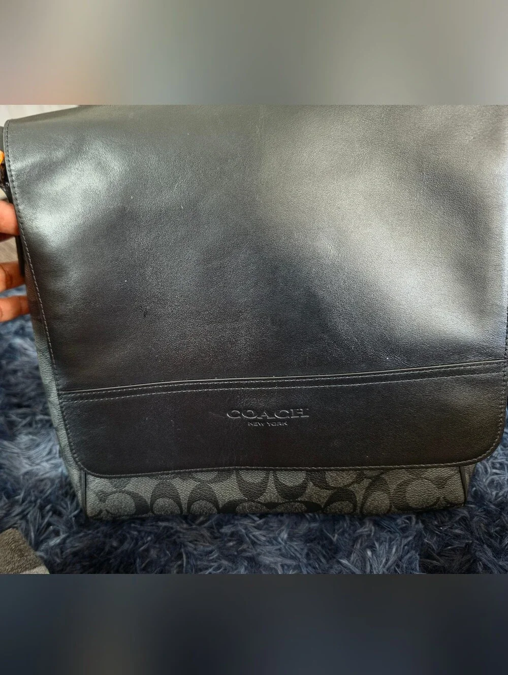 Coach sleek messenger